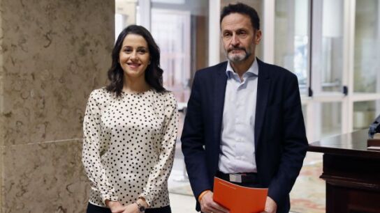 En la foto, In&eacute;s Arrimadas y Edmundo Bal