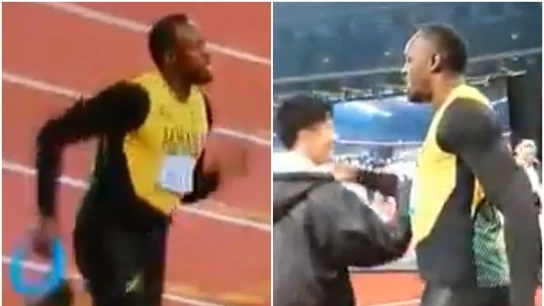 Usain Bolt, en Tokio Usain Bolt, en Tokio