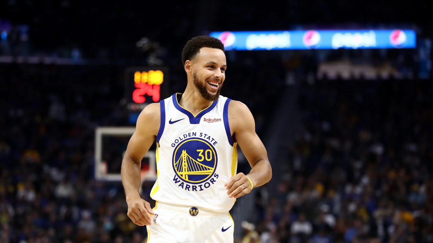 Stephen Curry, durante un partido de los Warriors Stephen Curry, durante un partido de los Warriors