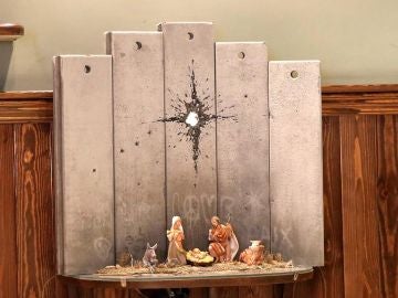 'La cicatriz de Belén' de Banksy 'La cicatriz de Belén' de Banksy