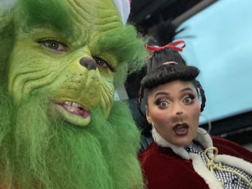 Stephen 'Grinch' Curry y su mujer Stephen 'Grinch' Curry y su mujer