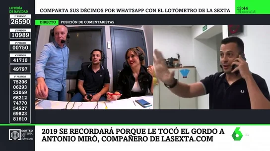 Antonio Miró, seo de laSexta.com Antonio Miró, seo de laSexta.com