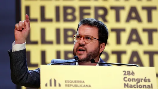 El coordinador general de ERC y vicepresidente de la Generalitat, Pere Aragonés (Archivo) El coordinador general de ERC y vicepresidente de la Generalitat, Pere Aragonés (Archivo)
