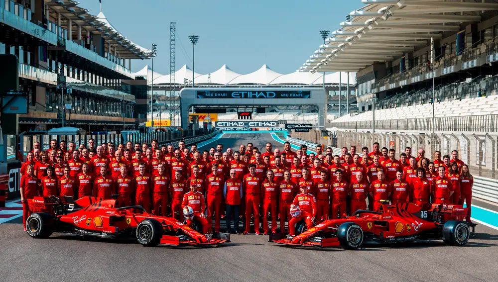 Ferrari Abu Dhabi 2019 