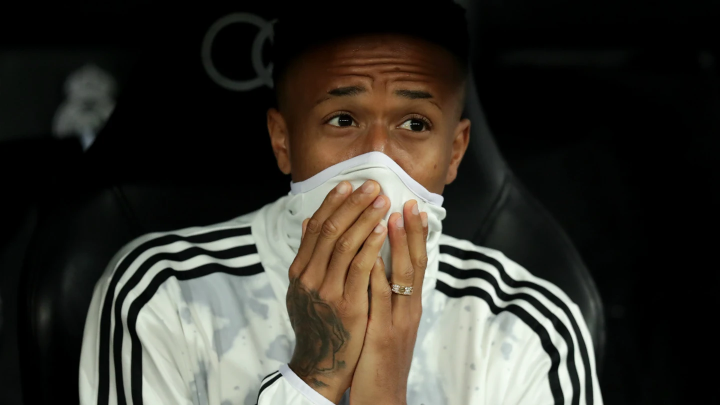 Eder Militao, con el Real Madrid Eder Militao, con el Real Madrid
