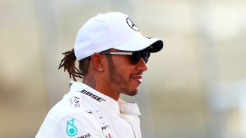 Lewis Hamilton, con Mercedes