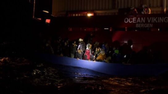 Operaci&oacute;n de rescate del Ocean Viking