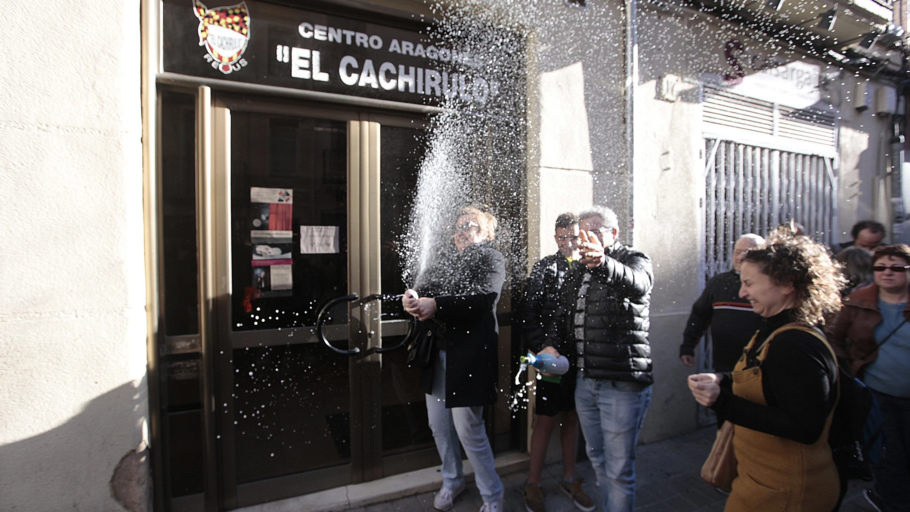 El Centro aragonés Cachirulo de Reus (Tarragona) reparte 320 millones del Gordo