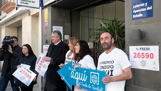 El número 26.590, del que 90 series se han estaban a la venta en Salou (Tarragona) El número 26.590, del que 90 series se han estaban a la venta en Salou (Tarragona)