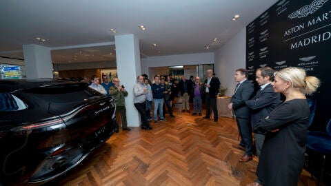 Presentación en Madrid del Aston Martin DBX.