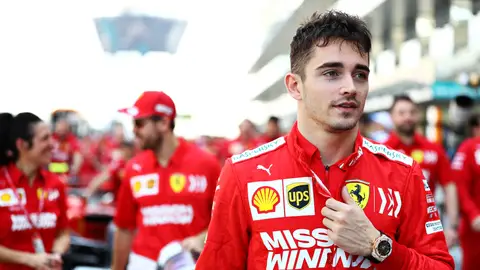 Charles Leclerc, durante un Gran Premio Charles Leclerc, durante un Gran Premio