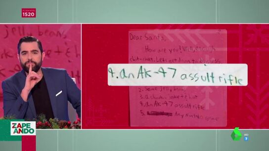 Un 'AK-47' o 4.000 d&oacute;lares: las peticiones con las que Pap&aacute; Noel "debe estar flipando"