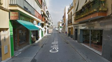 Imagen de la Calle Marruecos de Sevilla, en la que ha ocurrido el asesinato.