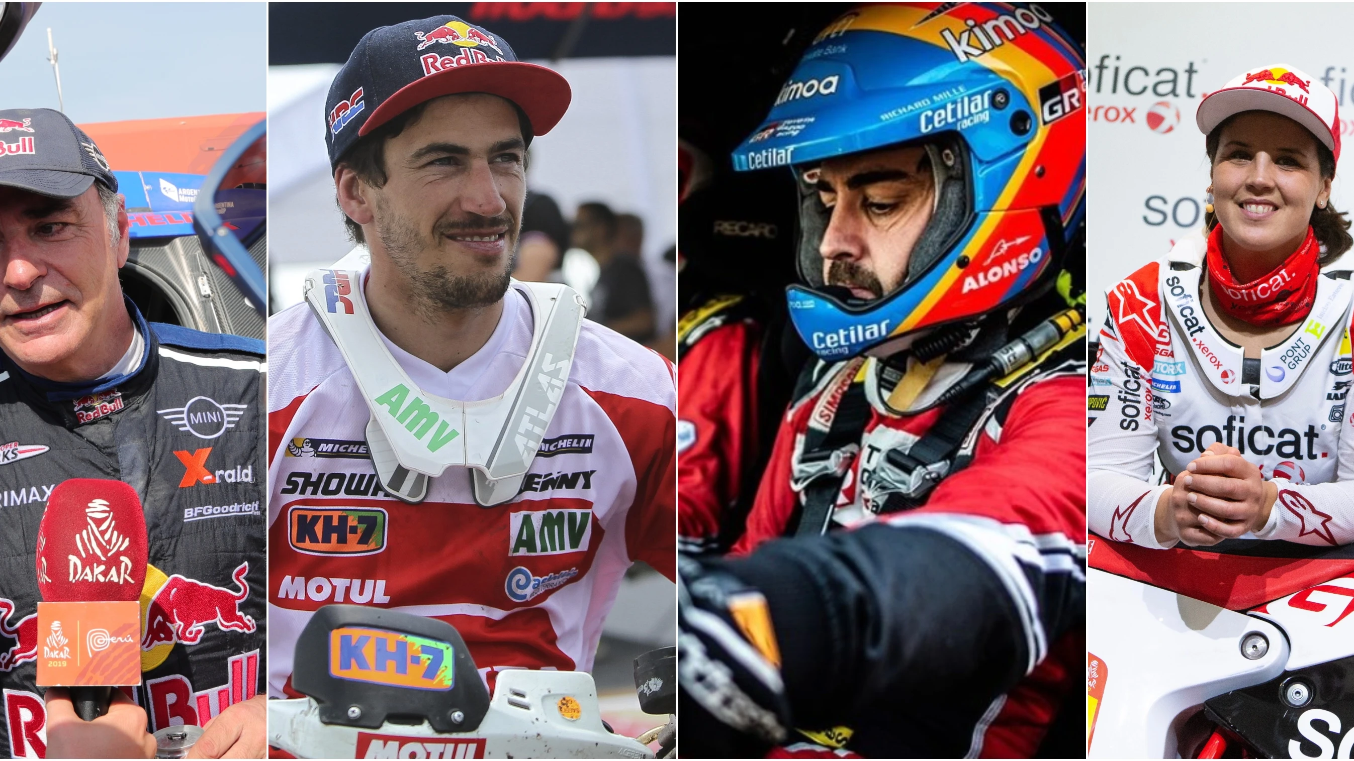 Los pilotos españoles más destacados del Dakar