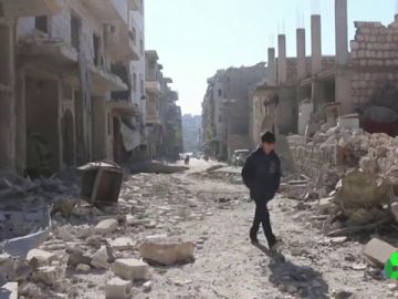Los últimos bombardeos en Siria dejan al menos diez muertos y provocan un éxodo masivo de la provincia de Idlib Los últimos bombardeos en Siria dejan al menos diez muertos y provocan un éxodo masivo de la provincia de Idlib