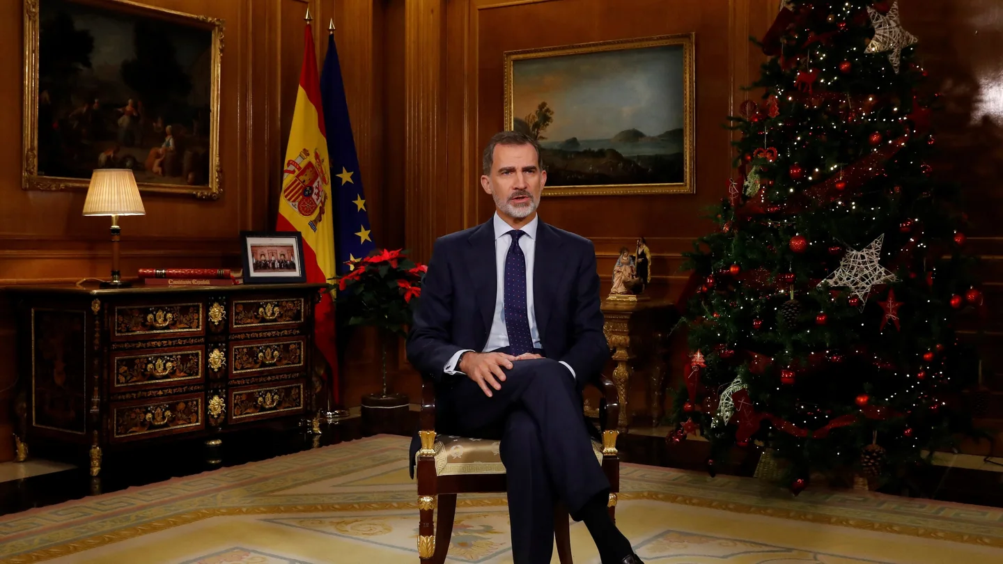 Tradicional mensaje de Navidad del rey Felipe VI Tradicional mensaje de Navidad del rey Felipe VI