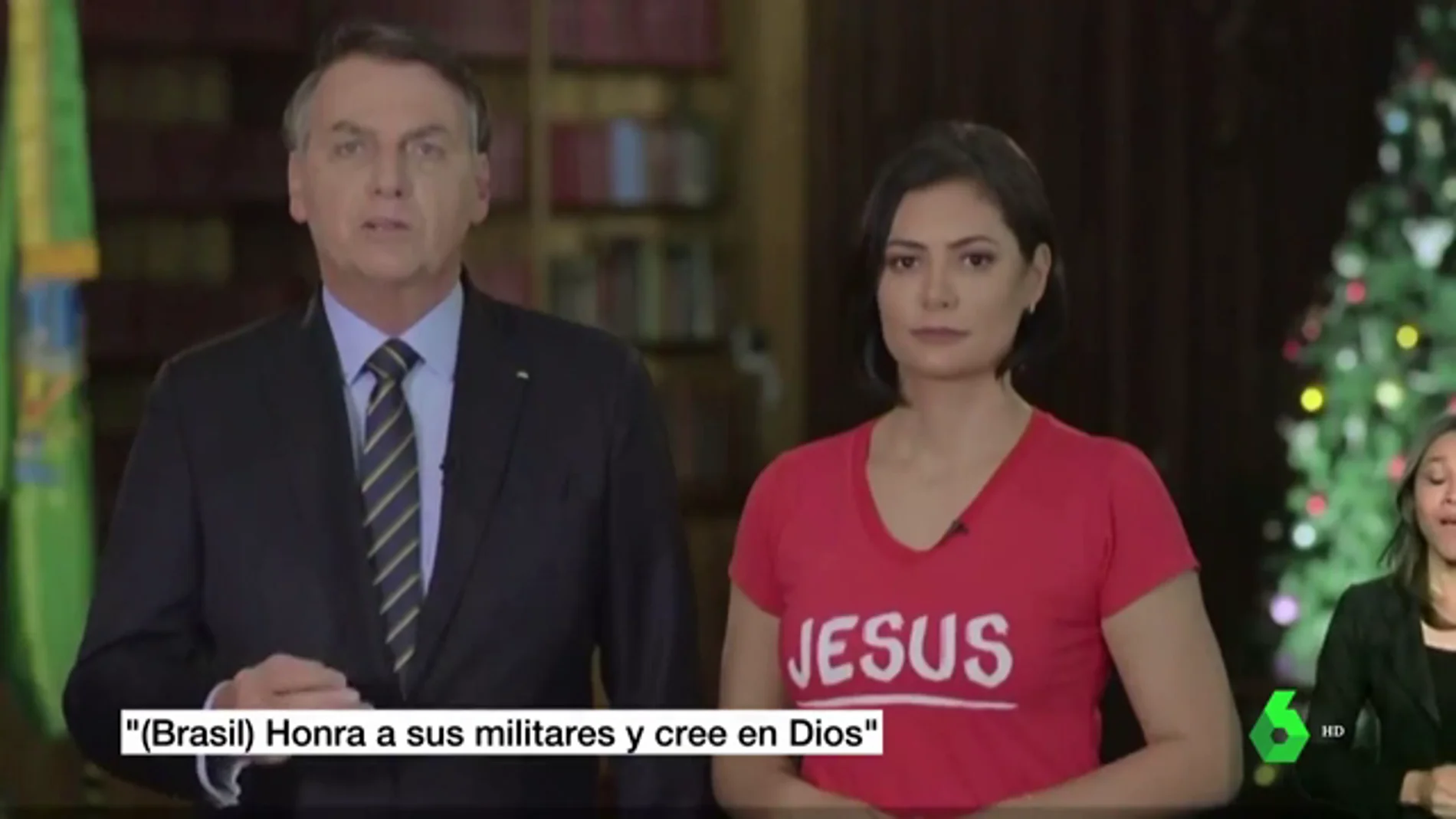 Bolsonaro reaparece en un discurso navideño horas después de perder la memoria por un golpe en la cabeza
