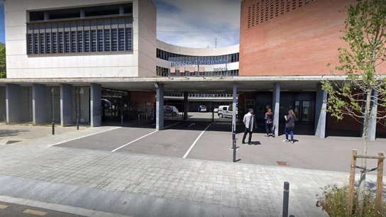 Imagen de la fachada de la comisaría de los Mossos d'Esquadra en Nou Barris. Imagen de la fachada de la comisaría de los Mossos d'Esquadra en Nou Barris.