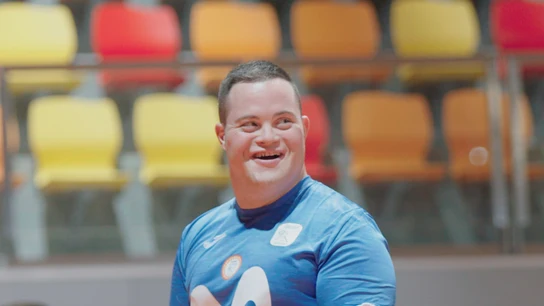 Roberto es portero de fútbol sala Auténticos
