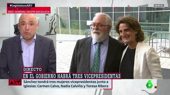 Rafael Simnacas defiende la vicepresidencia de Teresa Ribera "para uno de los grandes retos del país" Rafael Simnacas defiende la vicepresidencia de Teresa Ribera "para uno de los grandes retos del país"