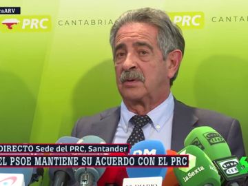 Revilla niega presiones del Santander para cambiar el voto del PRC: "El que ha cambiado es Sánchez" Revilla niega presiones del Santander para cambiar el voto del PRC: "El que ha cambiado es Sánchez"