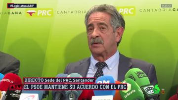 Revilla niega presiones del Santander para cambiar el voto del PRC: "El que ha cambiado es Sánchez"