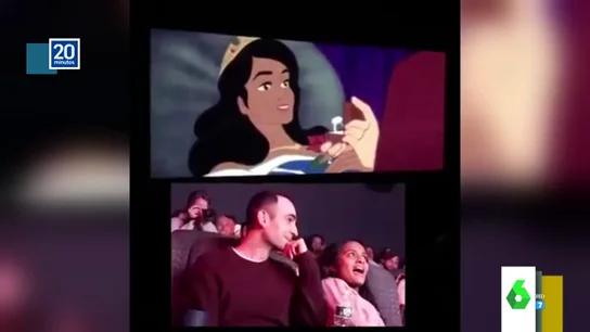 Petición de mano en el cine Petición de mano en el cine