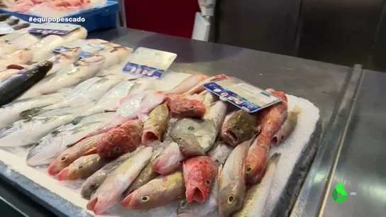 Imagen de una pescadería Imagen de una pescadería