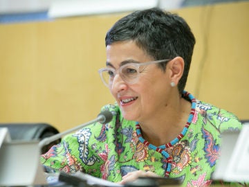 Arancha González Laya en 'SheTrades Global 2019' Arancha González Laya en 'SheTrades Global 2019'