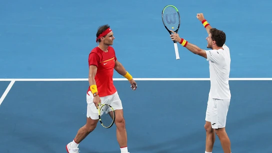Nadal y Carreño pasan a España a semifinales Nadal y Carreño pasan a España a semifinales