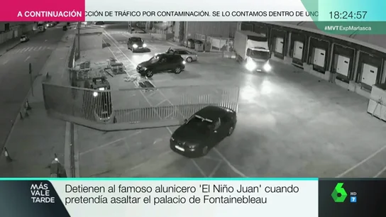 La Policía detiene al alunicero el 'Niño Juan' cuando pretendía asaltar Fontainbleau en un "encargo de criminales chinos" La Policía detiene al alunicero el 'Niño Juan' cuando pretendía asaltar Fontainbleau en un "encargo de criminales chinos"