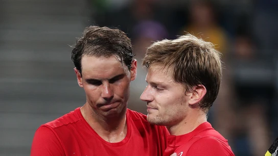 Nadal pierde en la ATP Cup ante Goffin Nadal pierde en la ATP Cup ante Goffin