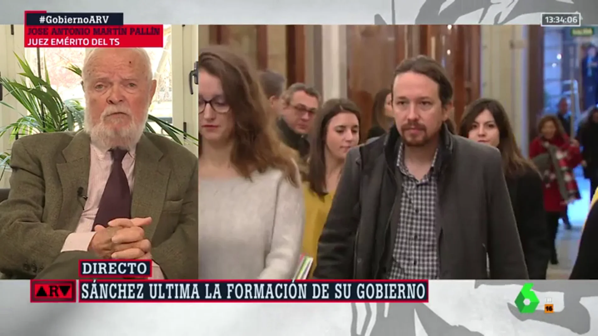 Martín Pallín, sobre el nuevo Gobierno: "De apocalipsis nada; cuando llegó Carmena íbamos a estar a oscuras y al contrario"