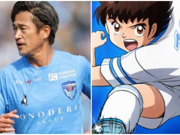 Kazu Miura y Óliver Atom Kazu Miura y Óliver Atom