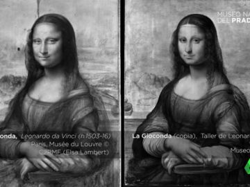 Una réplica de la Mona Lisa expuesta en el Prado desata las dudas: ¿cuál es realmente la obra original? Una réplica de la Mona Lisa expuesta en el Prado desata las dudas: ¿cuál es realmente la obra original?