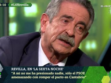Revilla se emociona tras haber sido acusado de votar 'no' a Sánchez por presiones: "A mí no me presiona ni Dios" Revilla se emociona tras haber sido acusado de votar 'no' a Sánchez por presiones: "A mí no me presiona ni Dios"