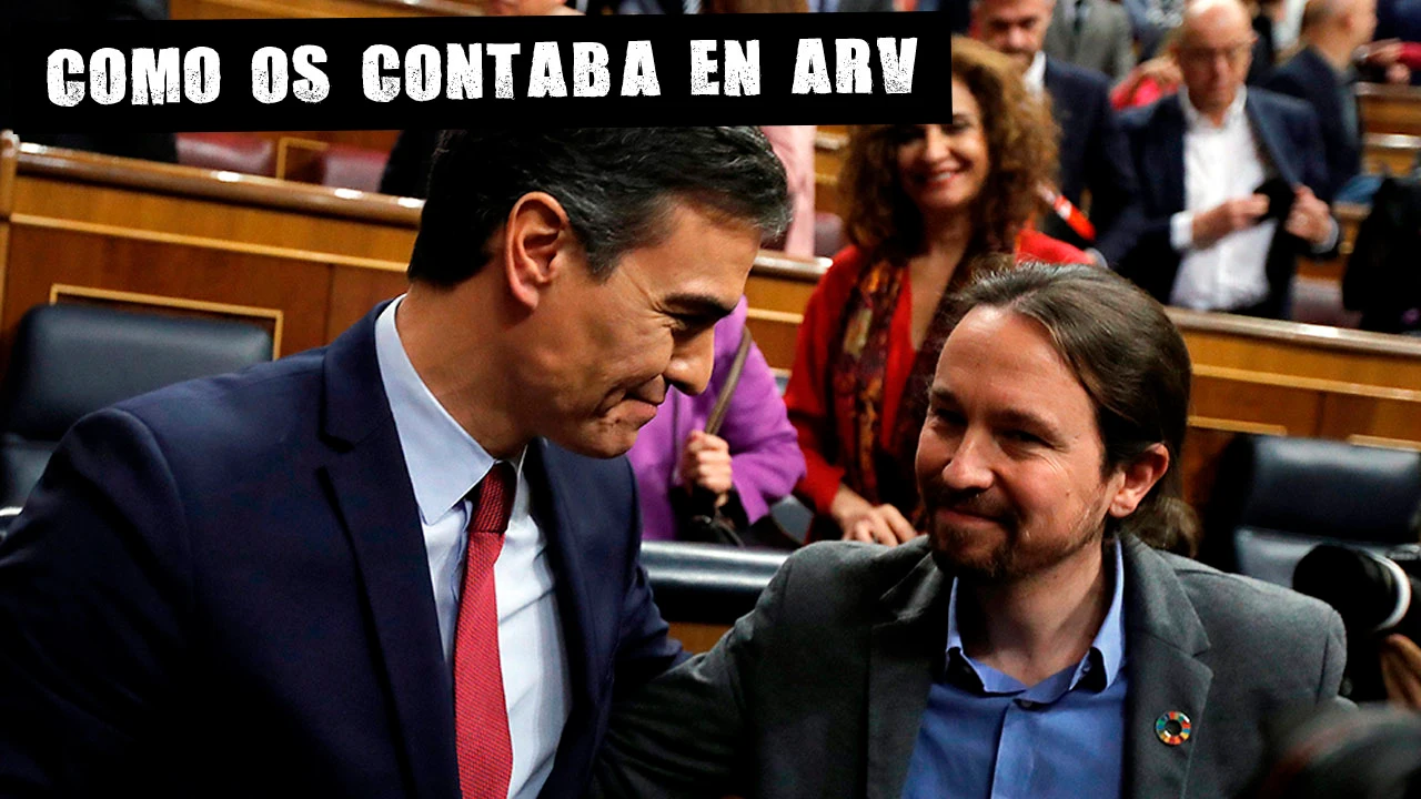 Pedro Sánchez y Pablo Iglesias