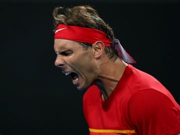 Rafa Nadal, eufórico Rafa Nadal, eufórico