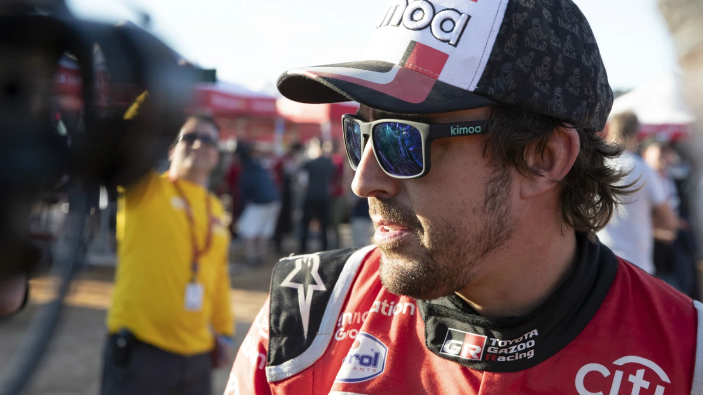 Fernando Alonso, en el Dakar Fernando Alonso, en el Dakar