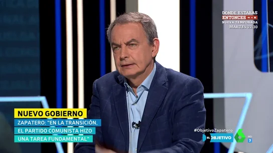 Zapatero: "El mensaje de 'vuelven los comunistas' me preocupa, hicieron una labor fundamental en la Transición" Zapatero: "El mensaje de 'vuelven los comunistas' me preocupa, hicieron una labor fundamental en la Transición"