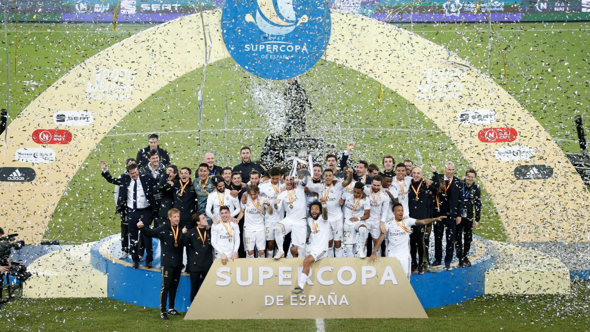 El Real Madrid gana la Supercopa de España