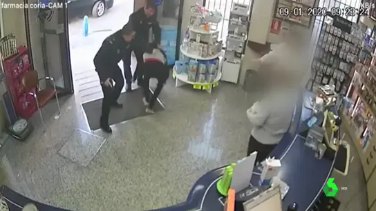 Atraco en una farmacia de Coria del Río, Sevilla Atraco en una farmacia de Coria del Río, Sevilla