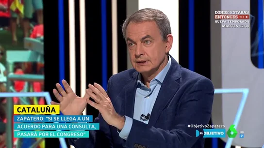José Luis Rodríguez Zapatero: "La inmensa mayoría de los españoles están de acuerdo con que es mejor dialogar" José Luis Rodríguez Zapatero: "La inmensa mayoría de los españoles están de acuerdo con que es mejor dialogar"