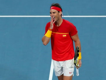 Rafa Nadal, en la ATP Cup Rafa Nadal, en la ATP Cup