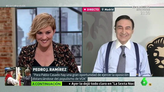 Cristina Pardo y Pedro J. Ramírez Cristina Pardo y Pedro J. Ramírez