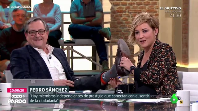 Paco Marhuenda y Cristina Pardo