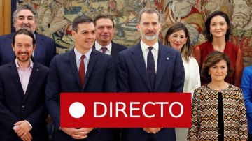 Toma de posesión de los ministros del Gobierno de Pedro Sánchez | Puigdemont y Comín en Estrasburgo, última hora en directo