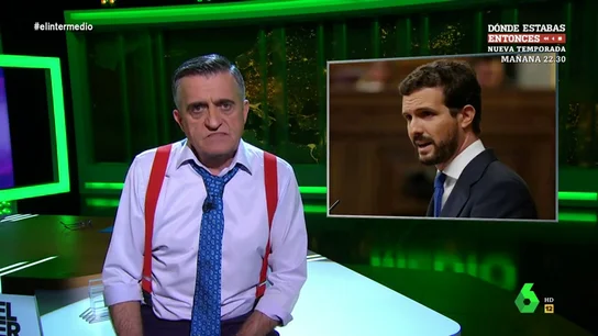 El mensaje de Wyoming a Pablo Casado: "La altura política no solo se mide cuando uno gobierna, también cuando se está en la oposición" El mensaje de Wyoming a Pablo Casado: "La altura política no solo se mide cuando uno gobierna, también cuando se está en la oposición"