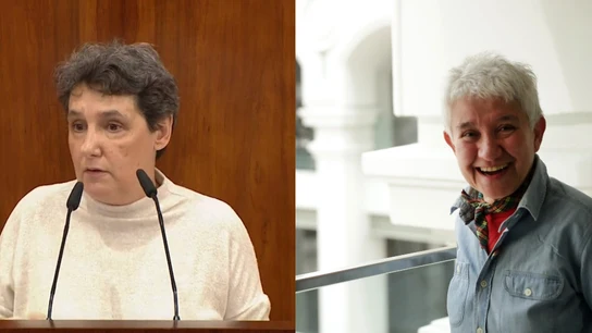 Las activistas defensoras de los derechos LGTBI Beatriz Gimeno y Boti García. Las activistas defensoras de los derechos LGTBI Beatriz Gimeno y Boti García.