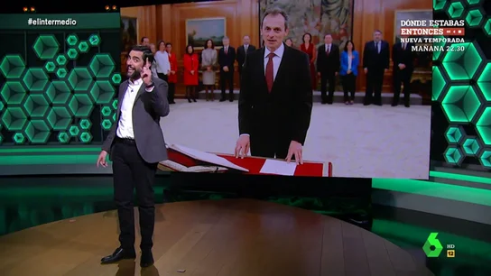 El divertido 'dardo' de Dani Mateo a los guionistas "graciosetes" de El Intermedio: "No voy a hacer el chiste, que luego a los juzgados voy yo" El divertido 'dardo' de Dani Mateo a los guionistas "graciosetes" de El Intermedio: "No voy a hacer el chiste, que luego a los juzgados voy yo"